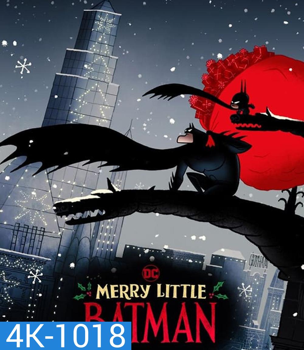 4K - Merry Little Batman คริสต์มาสแสนวุ่นกับเจ้าหนู่แบทแมน (2023) - แผ่นหนัง 4K UHD