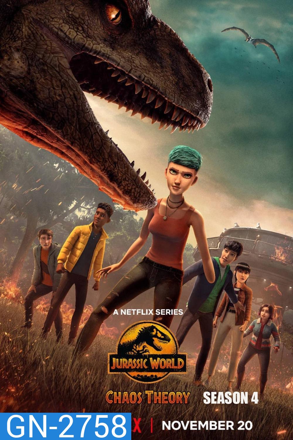 จูราสสิค เวิลด์ ทฤษฎีความอลวน ปี 4 Jurassic World: Chaos Theory Season 4 (2025) 9 ตอนจบ [อัดจาก TV]