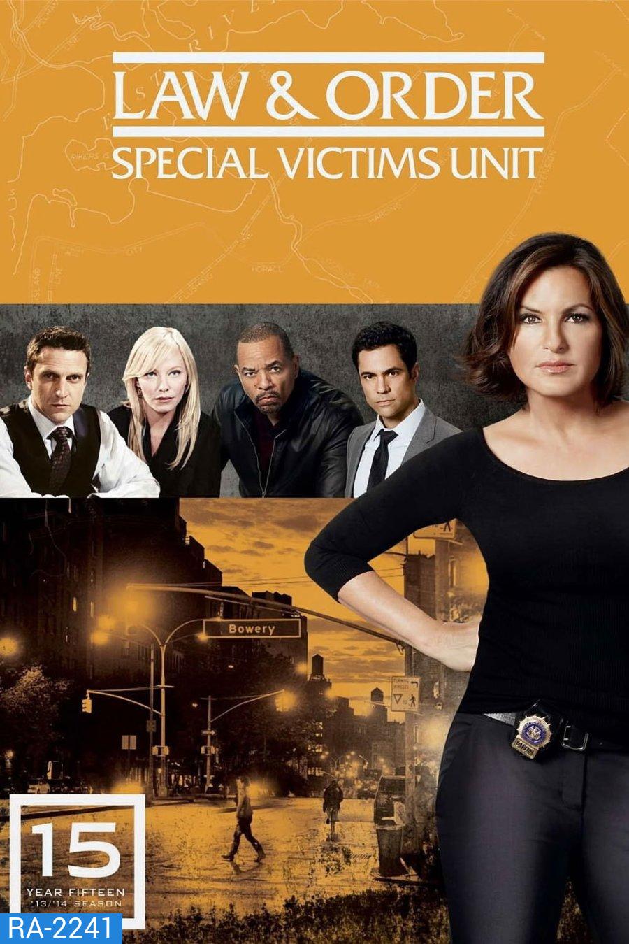 {เครื่องเล่นบางรุ่นไม่สามารถเปลี่ยนซับไทยได้ค่ะ} Law & Order Special Victims Unit Season 15 (2013) ลอว์ แอนด์ ออร์เดอร์ สเปเชียล วิคทิม ยูนิต หน่วยสืบสวนคดีอุกฉกรรจ์พิเศษ ซีซั่น 15 {24 ตอนจบ}
